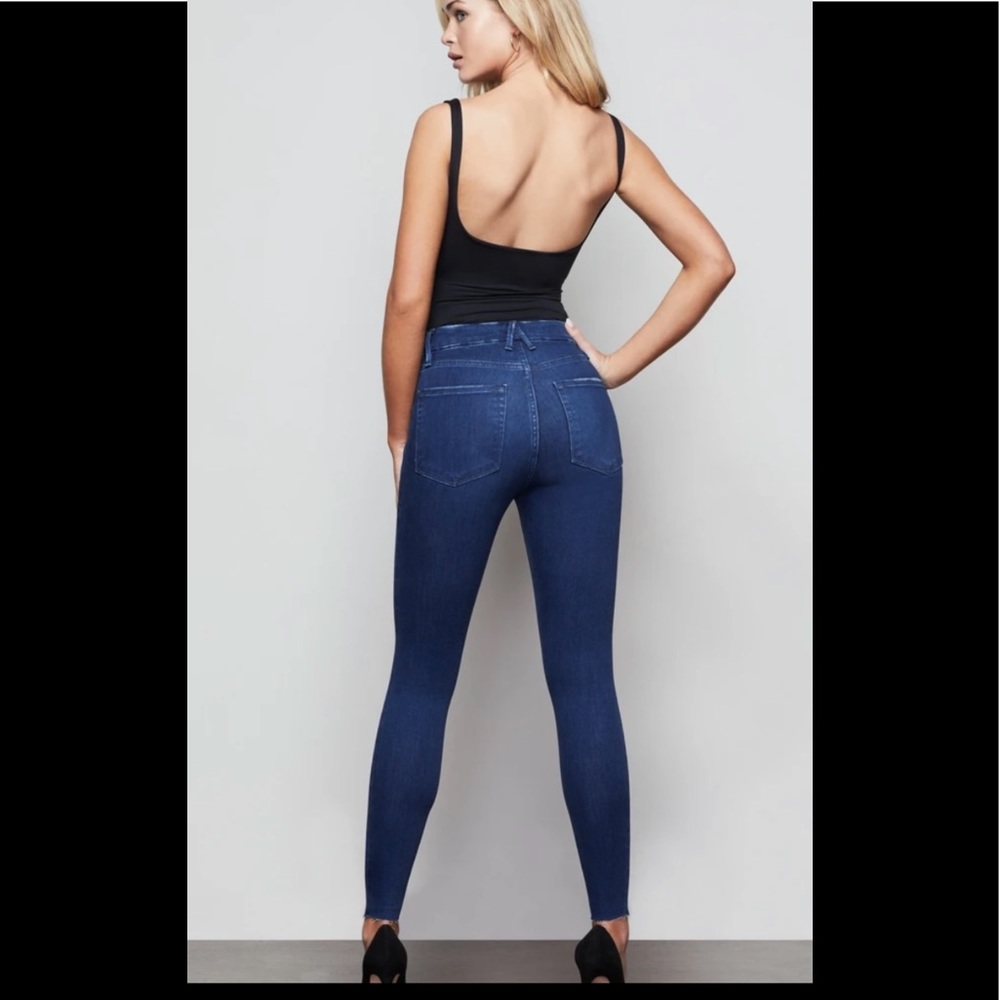 GOOD AMERICAN Good waist with raw edge size 0/25